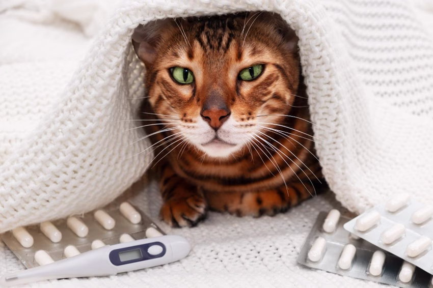 Nemoci koček: Jaká onemocnění jsou pro kočky typická a jak jim předejít?