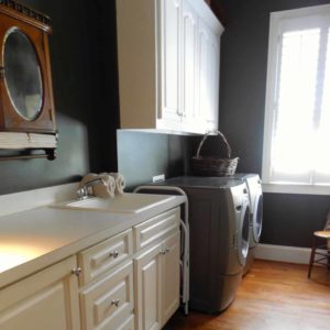 Clean and Functional Laundry Room