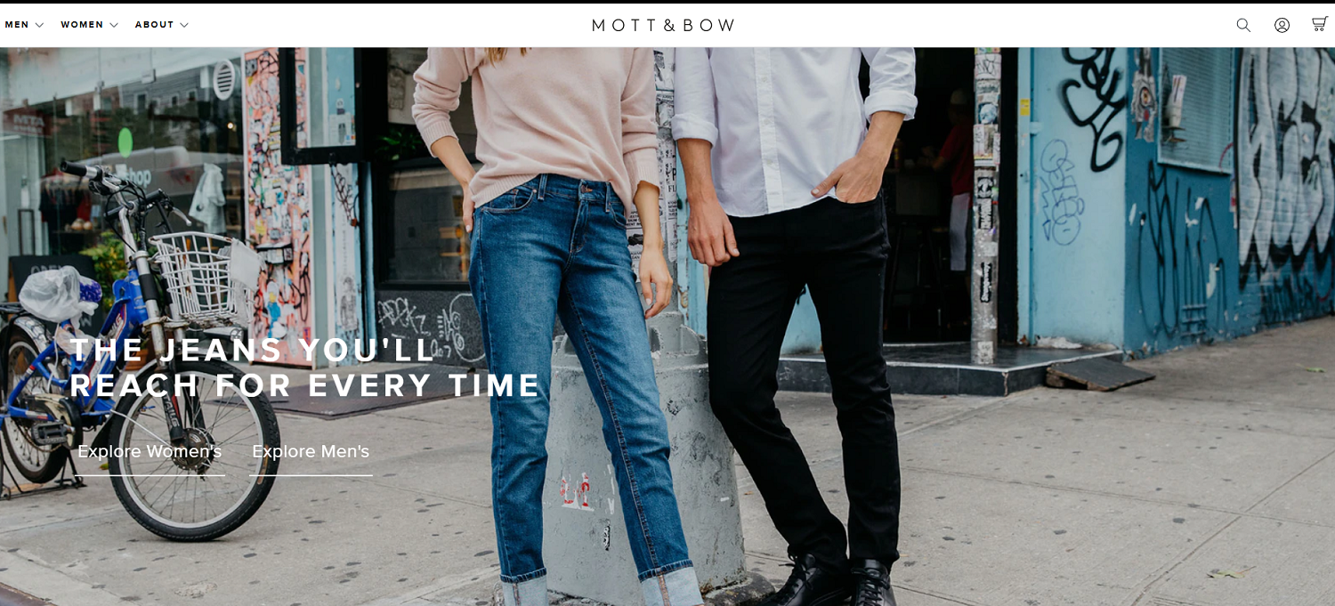 Mott & Bow  Elevated Basics. Grounded Price.