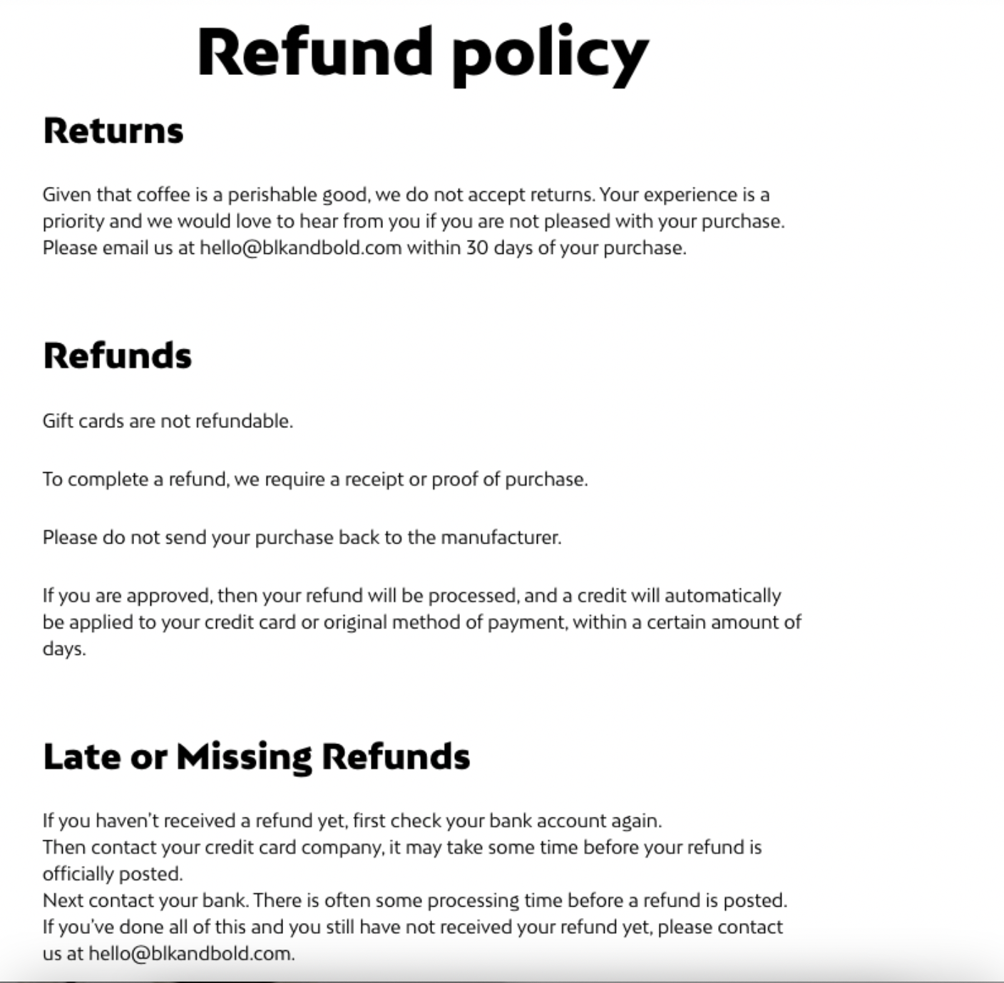 How to Write a Return Policy: The Ultimate Guide - ReturnGO