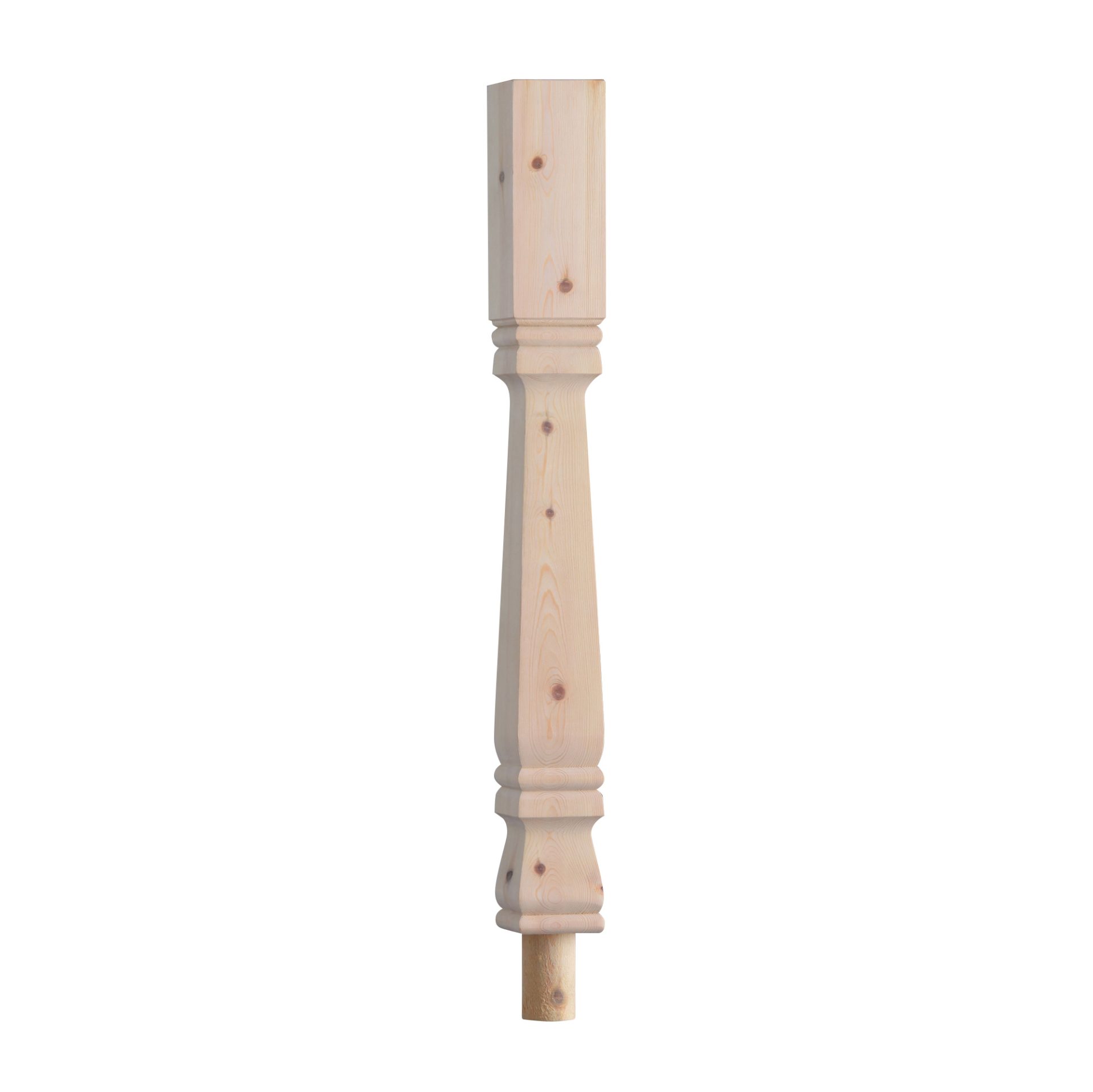 90mm Provincial Square Stair Newel Post