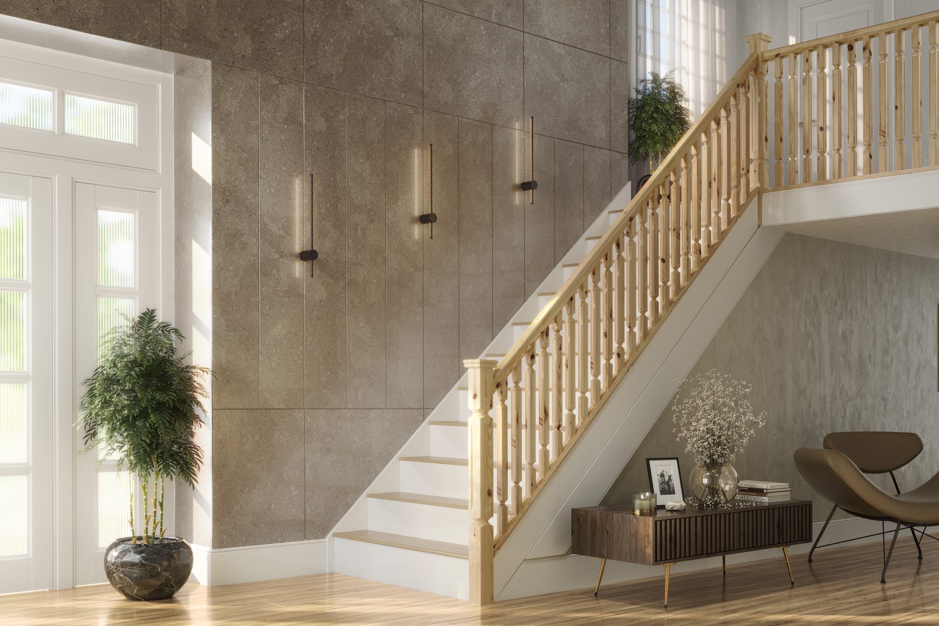 Regency Square Rebated Stair & Landing Balustrade Kit