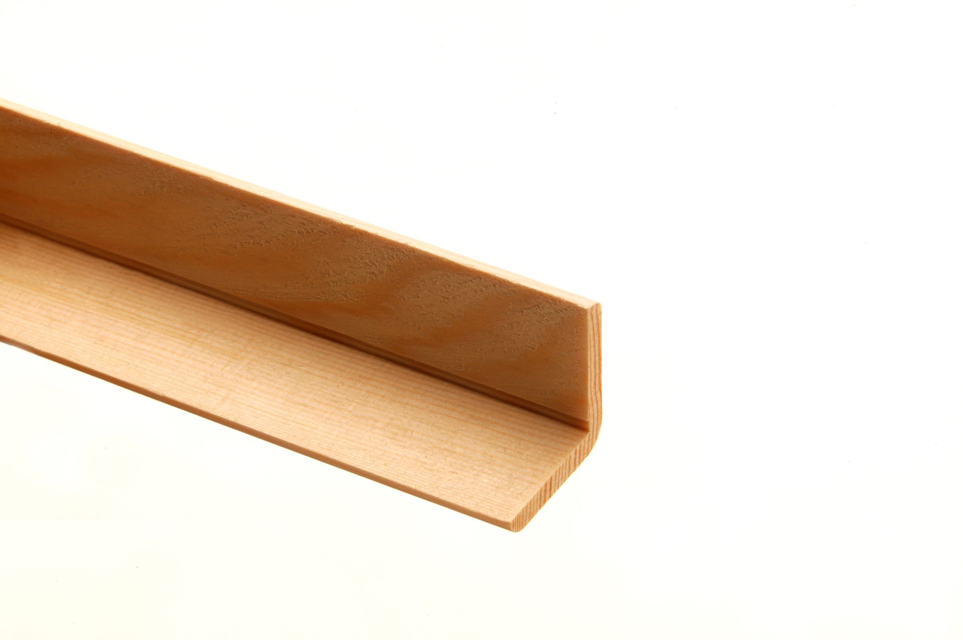 Pine Angled Edge Moulding Cover Bead