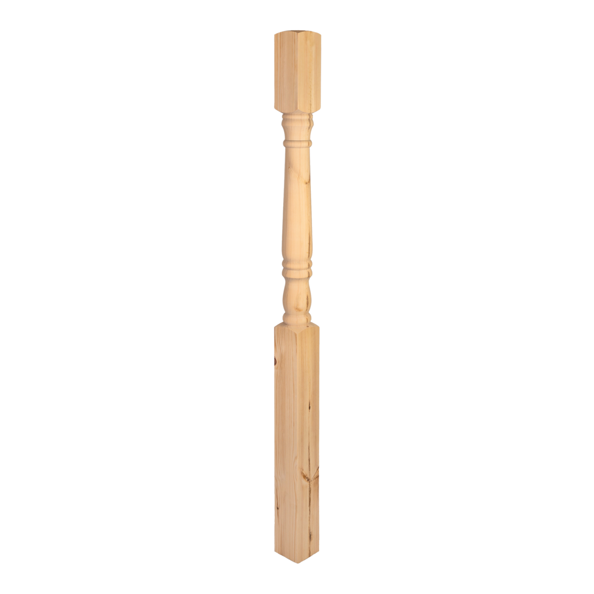 90mm Colonial Turned Newel Post 1500mm
