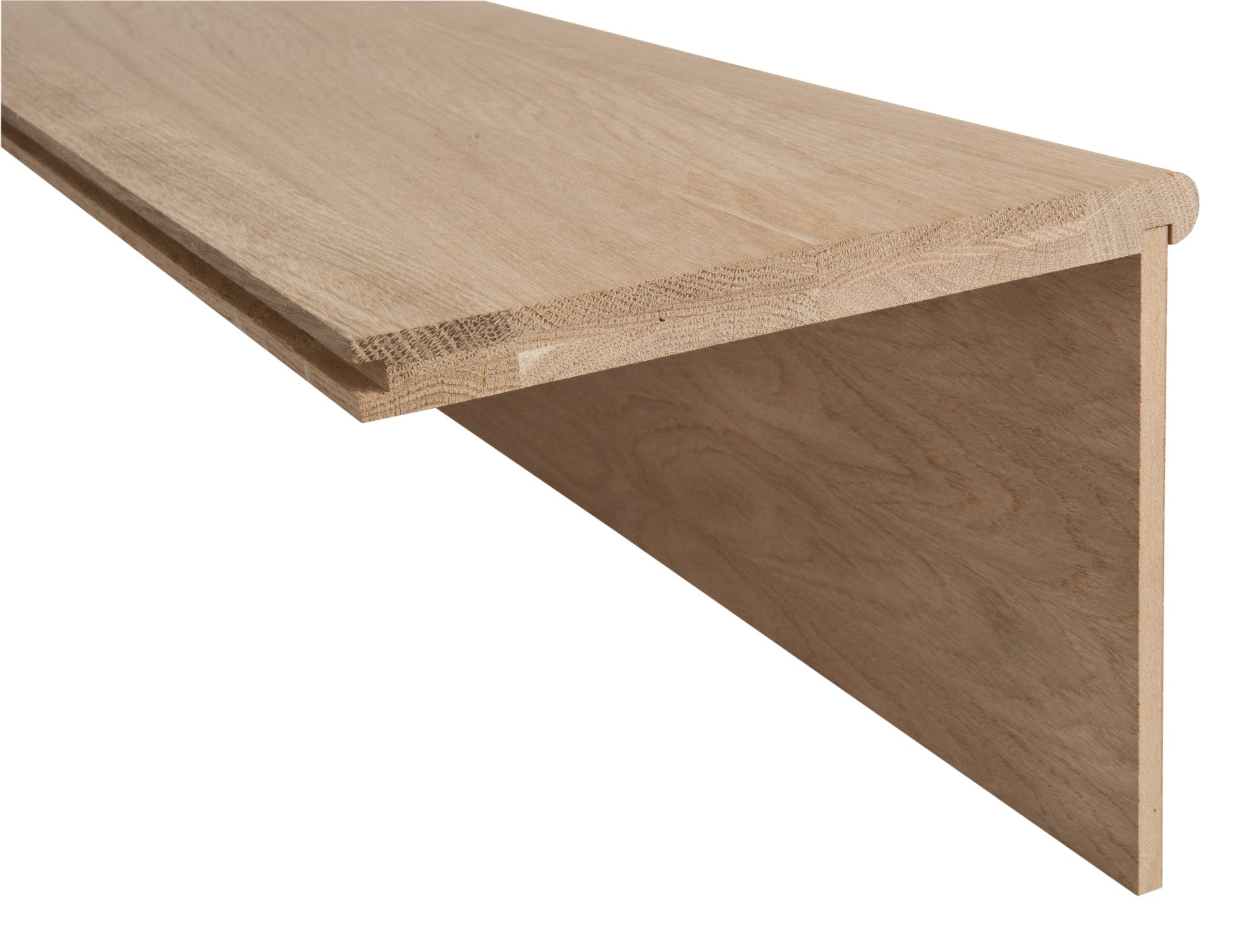 BASICS Oak Stair Cladding Tread and Riser Set