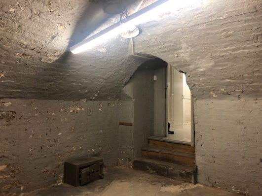 Damp-proofing a cellar James Street