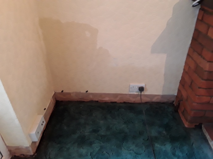 Rising Damp in a Wall - Standard Damp Proofing