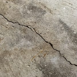 Crack in a Concrete Floor