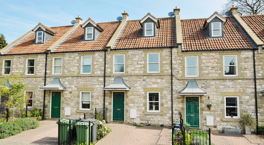 terraced houses