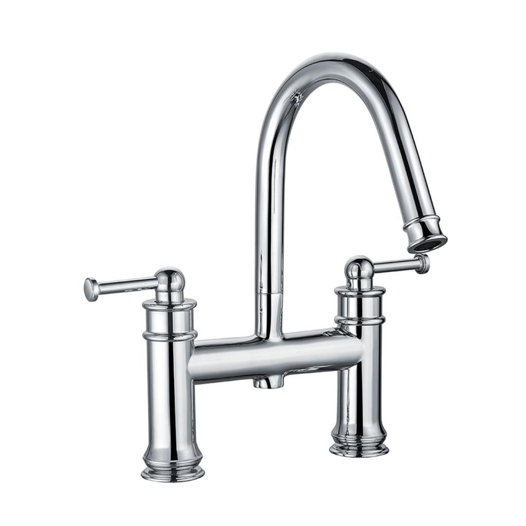 Eastbrook Newlyn Bath Filler – Chrome