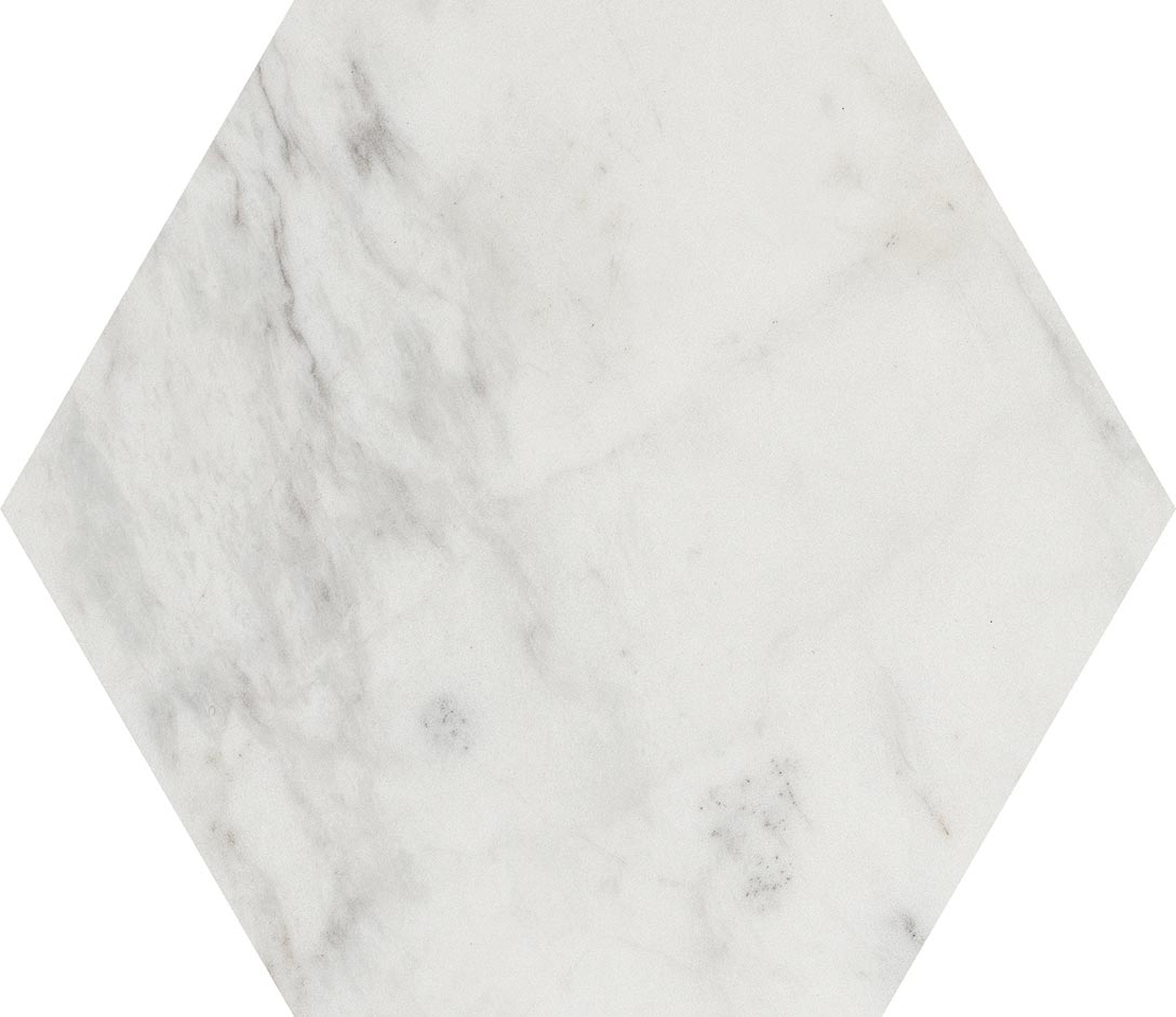 Marmi Hex Bianco Matt 150x173mm