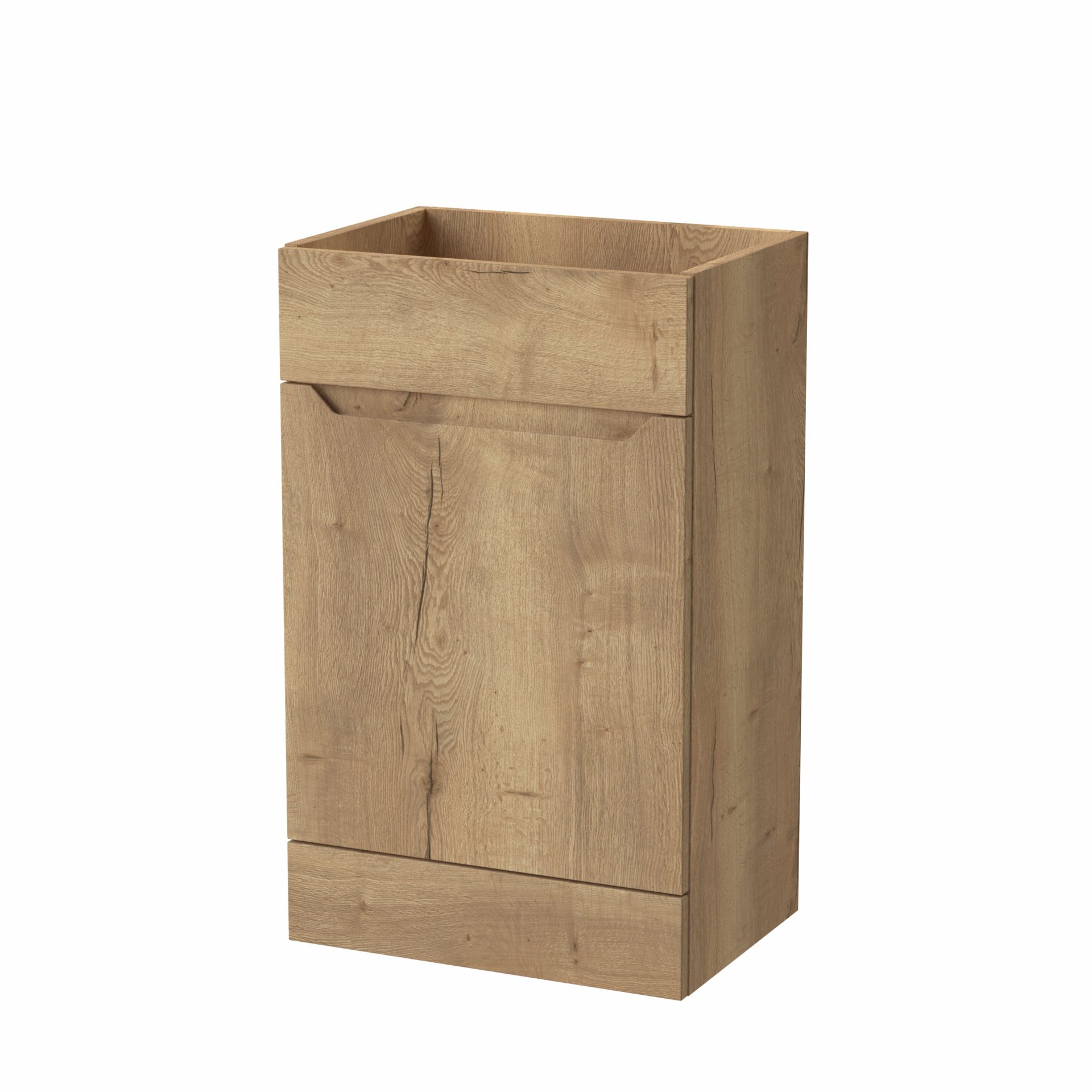Nuie Lux Loave 500mm Standard Floorstanding WC Unit – Autumn Oak