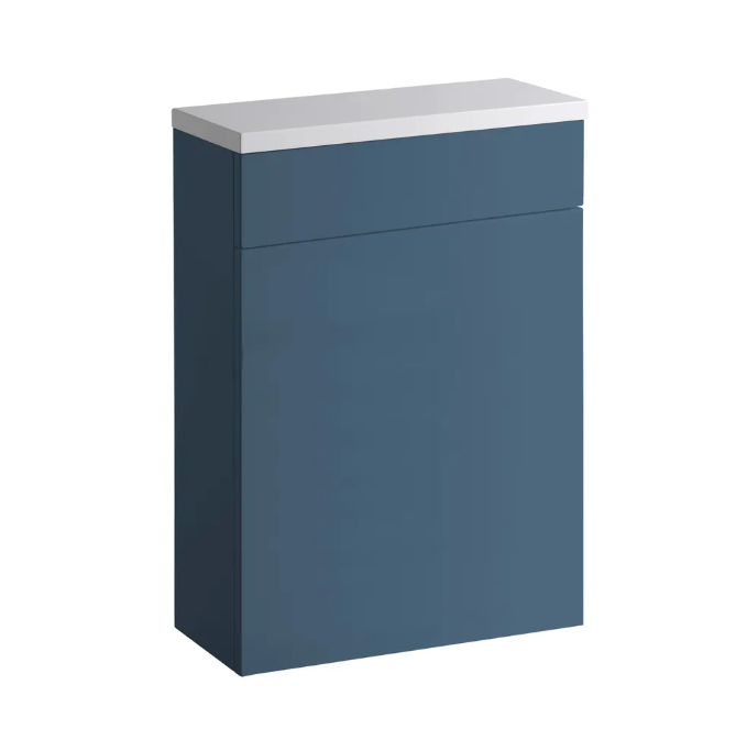Roper Rhodes Back To Wall WC Unit & Worktop – Matt Derwent Blue