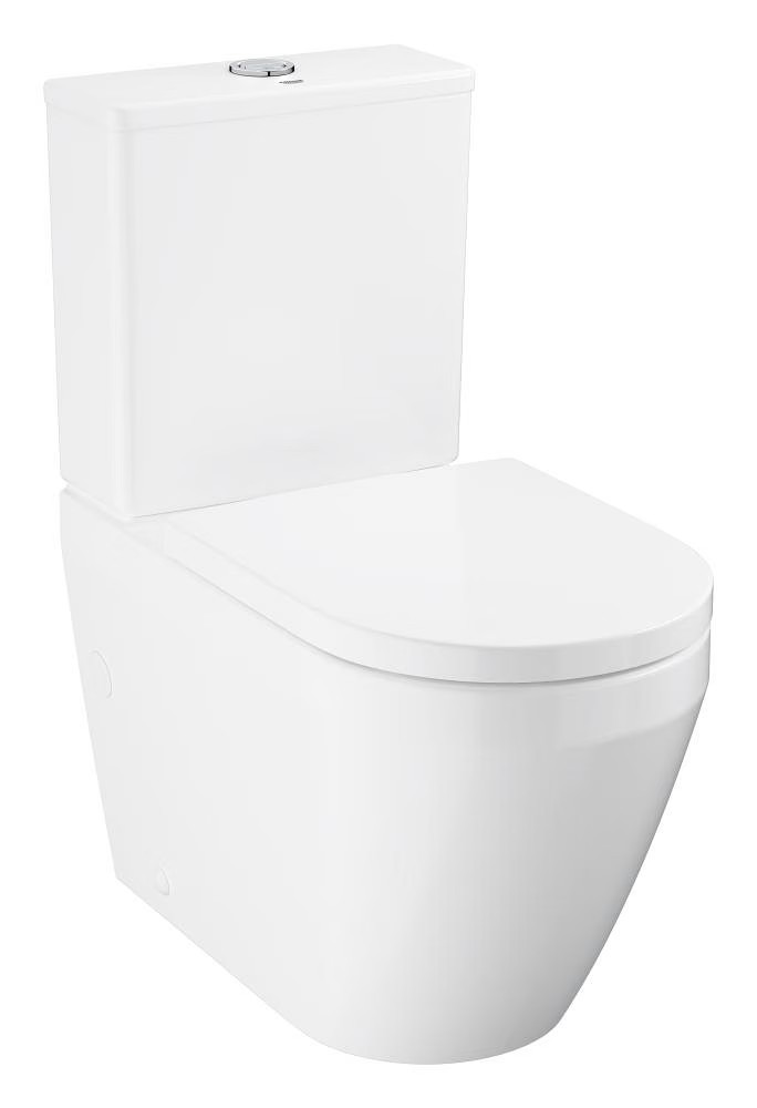 Grohe Euro Ceramic Close Coupled Rimless WC & Soft Close Seat