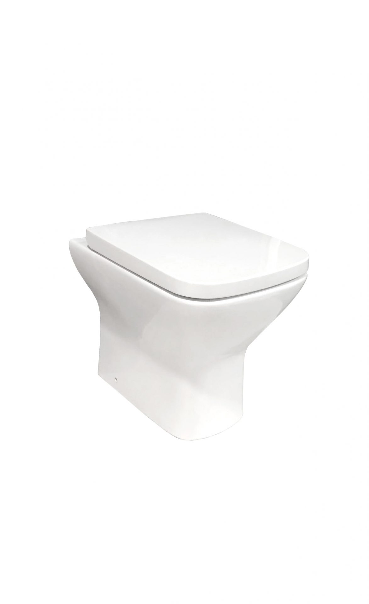 Scudo Porto Rimless Back to Wall Pan & Wrap Over Seat