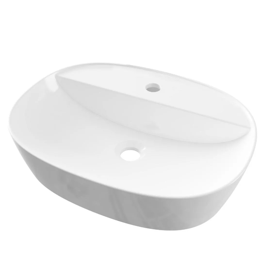 Eastbrook Wynn 500x380mm Sit on Basin – White