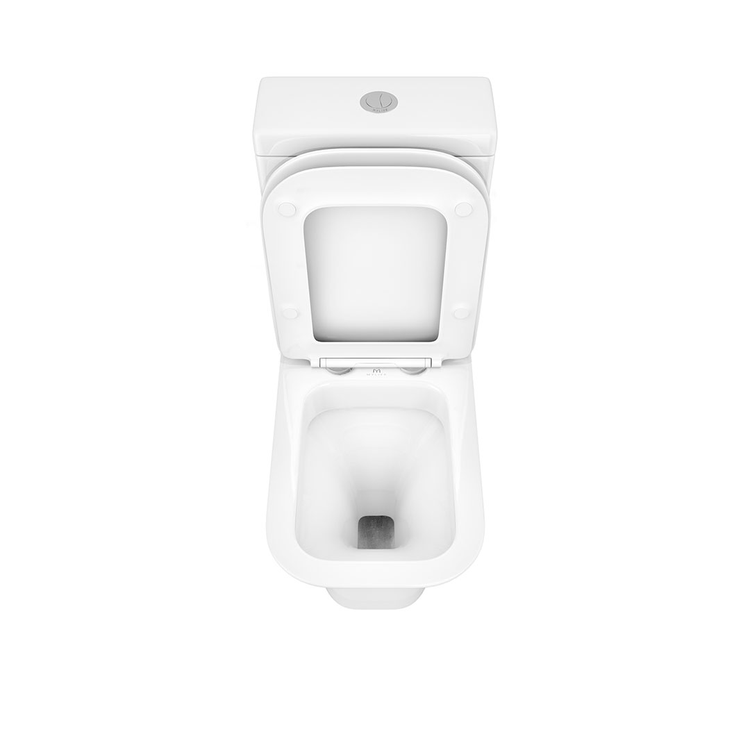 MyLife Brant Rimless Fully Enclosed Comfort Height WC & Slim Soft Close Seat