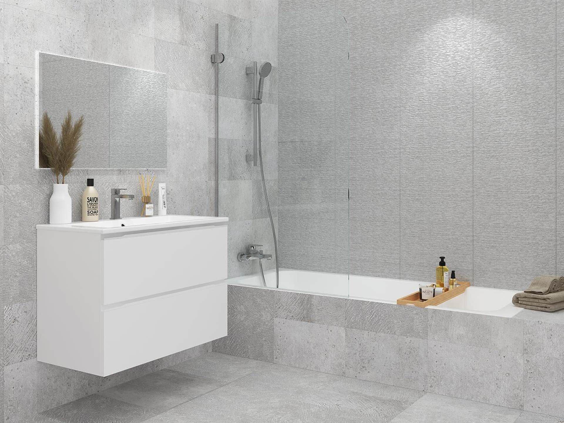 Porcelanosa Park Lineal Gris Tile 25×44.3