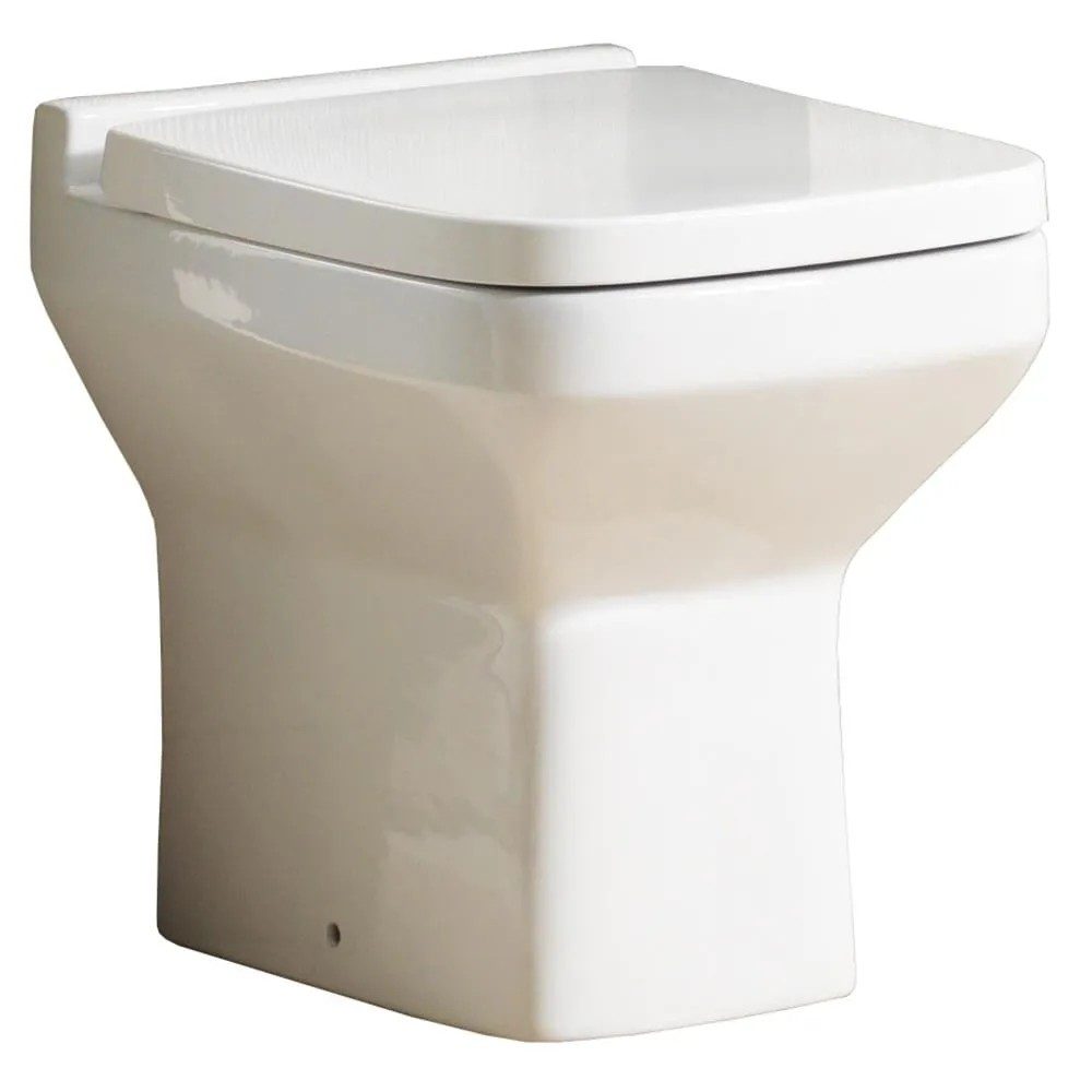 Qualitex Nevada Back-to-Wall Pan & Soft Close Seat
