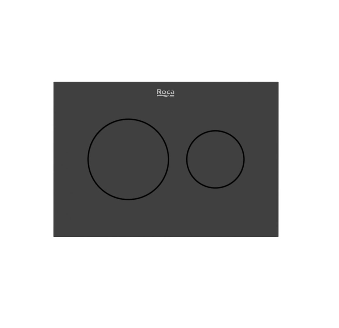 Roca PS3 (Duplo S) – Dual Flush Operating Plate for Concealed Cistern – Matt Black