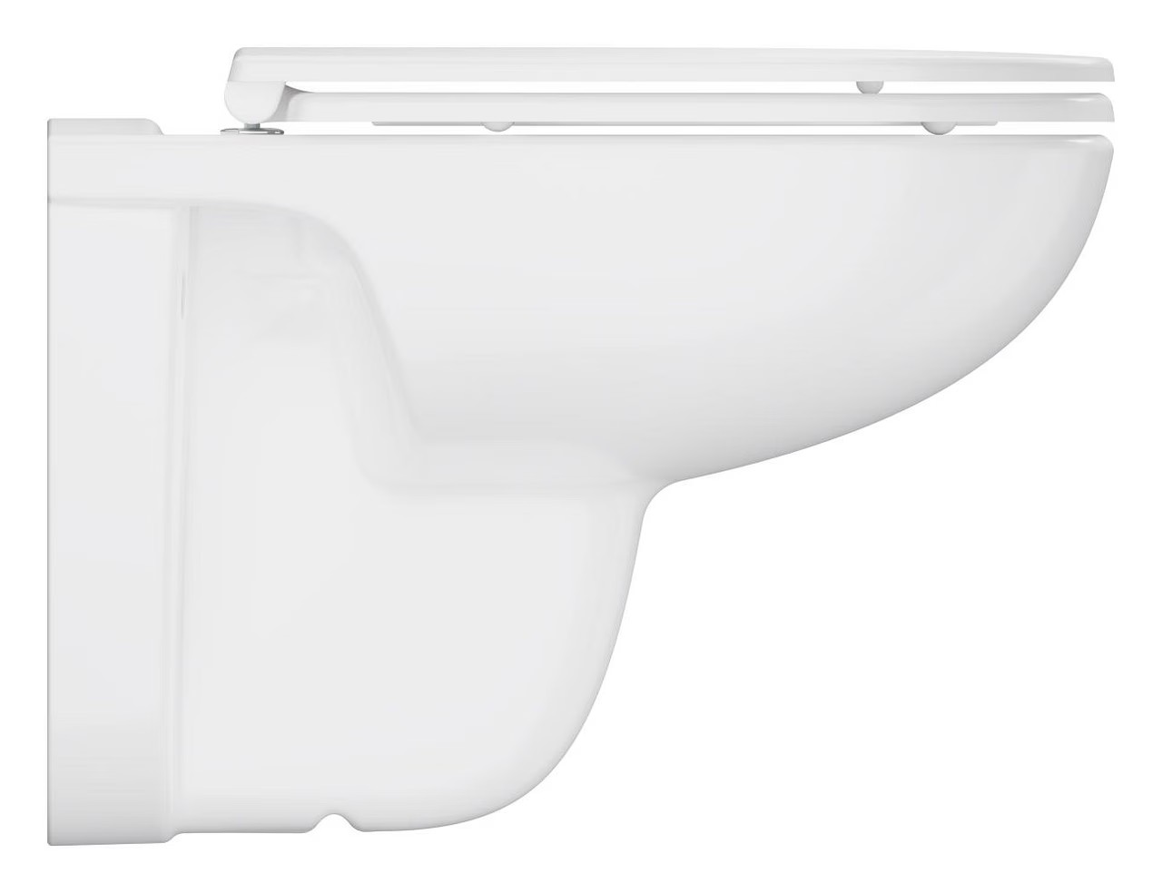 Grohe Bau Ceramic Rimless Wall Hung WC Pan & Soft Close Seat