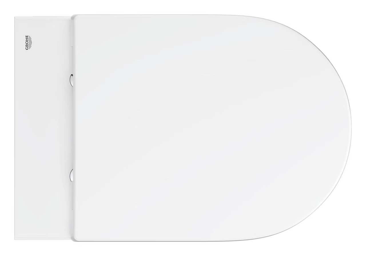 Grohe Euro Ceramic Rimless Wall Hung Pan & Soft Close Seat