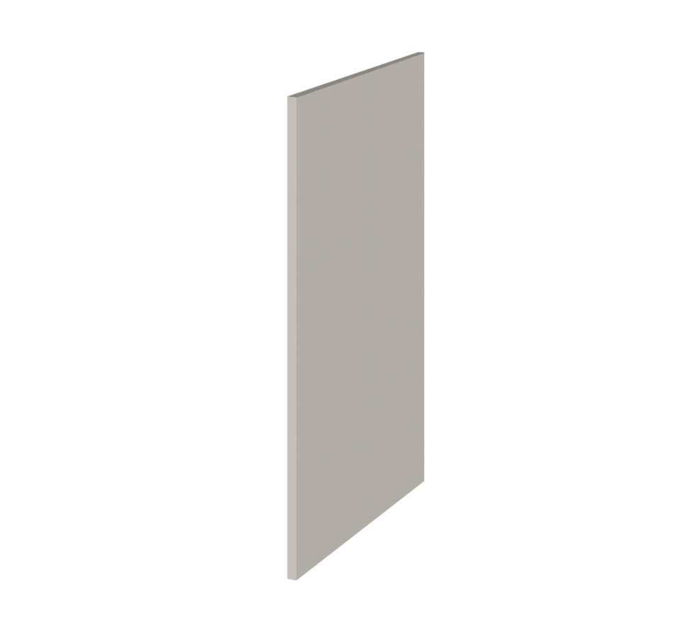 Hudson Reed Fusion Decorative End Panel – Pebble Grey