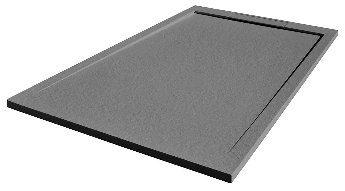 Tissino Giorgio Lux Rectangular Shower Tray – Grey Slate
