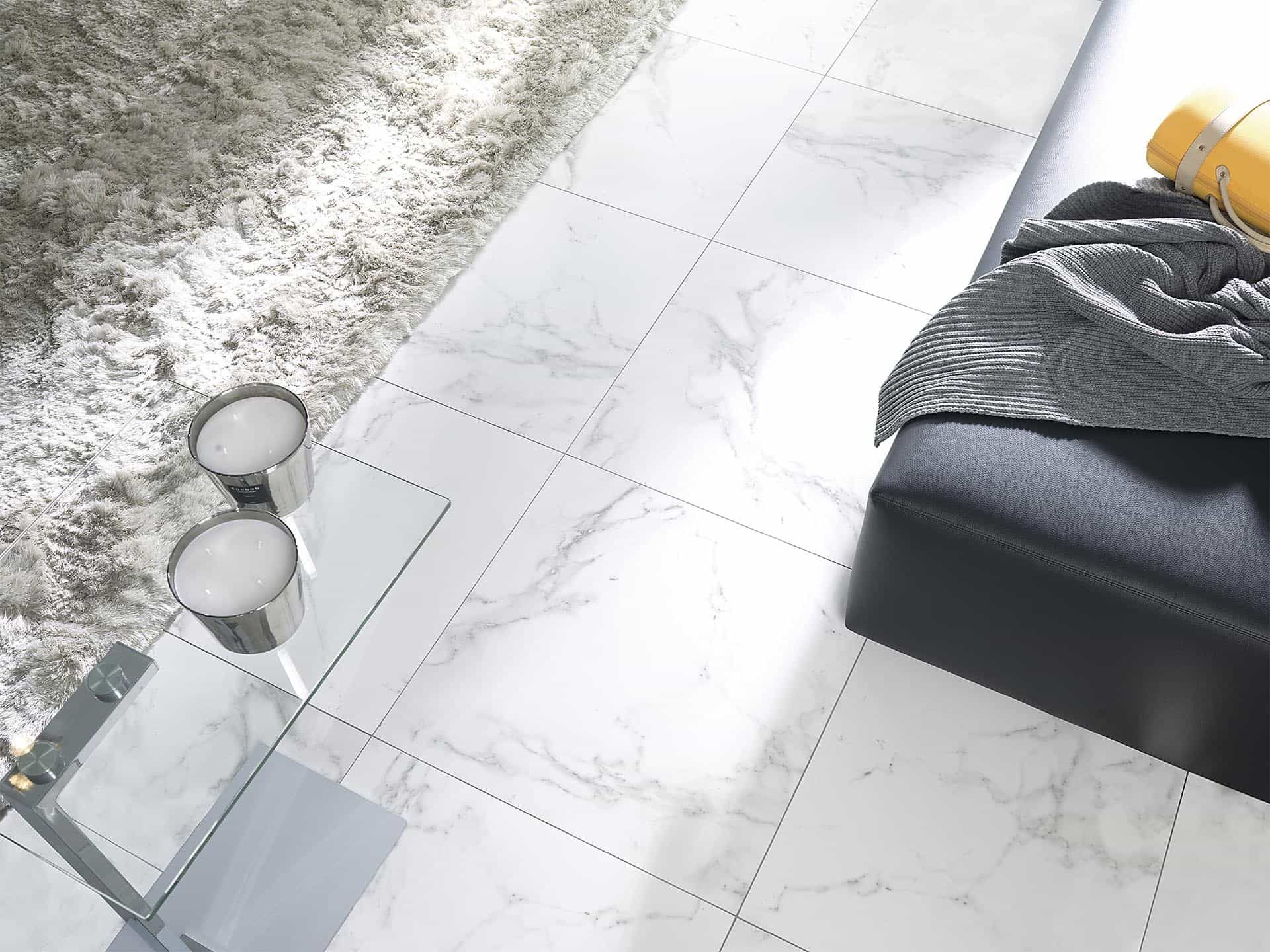 Porcelanosa Carrara Blanco Natural Tile 59.6X59.6