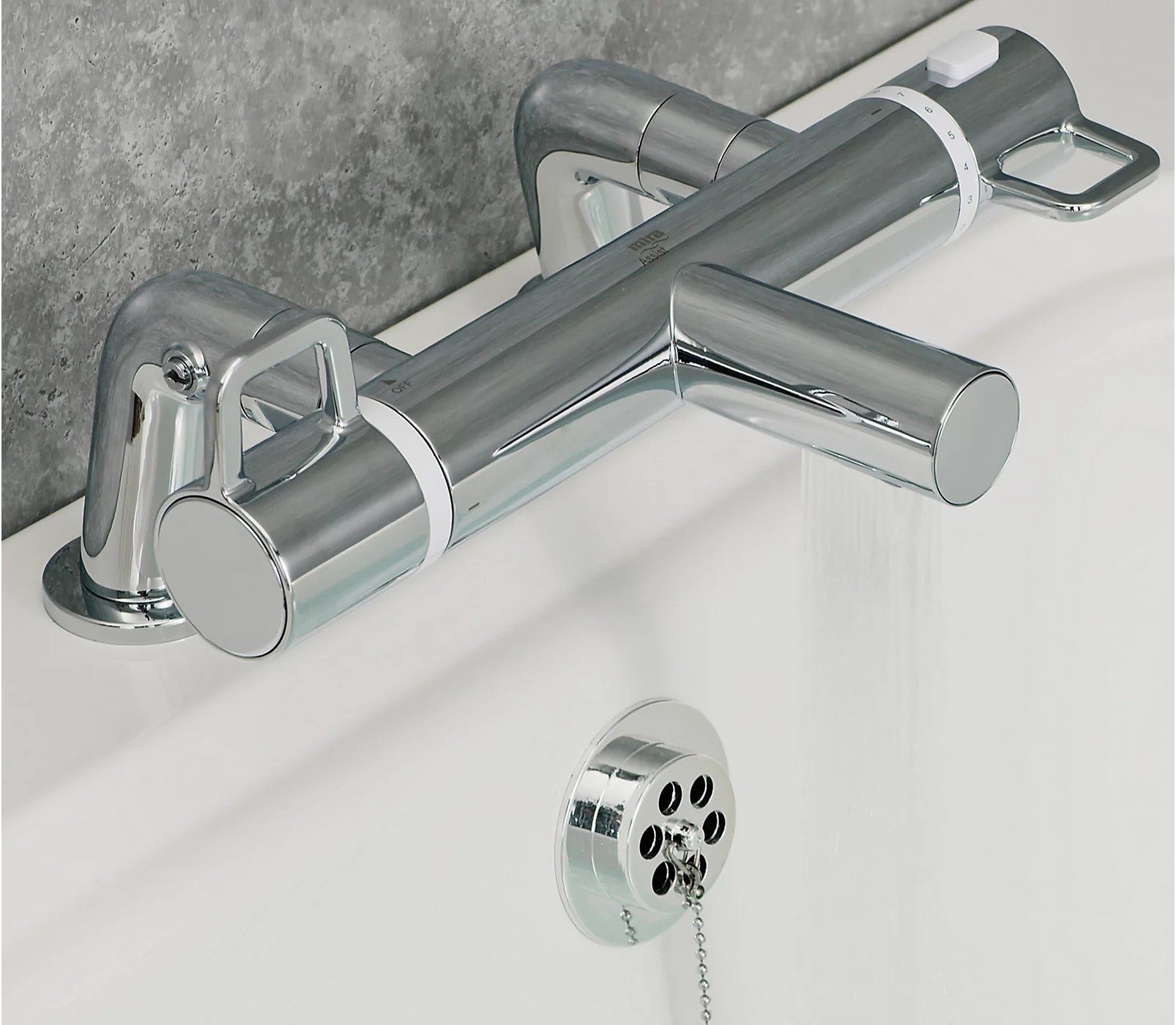 Mira Assist Bath Filler Plus – Chrome