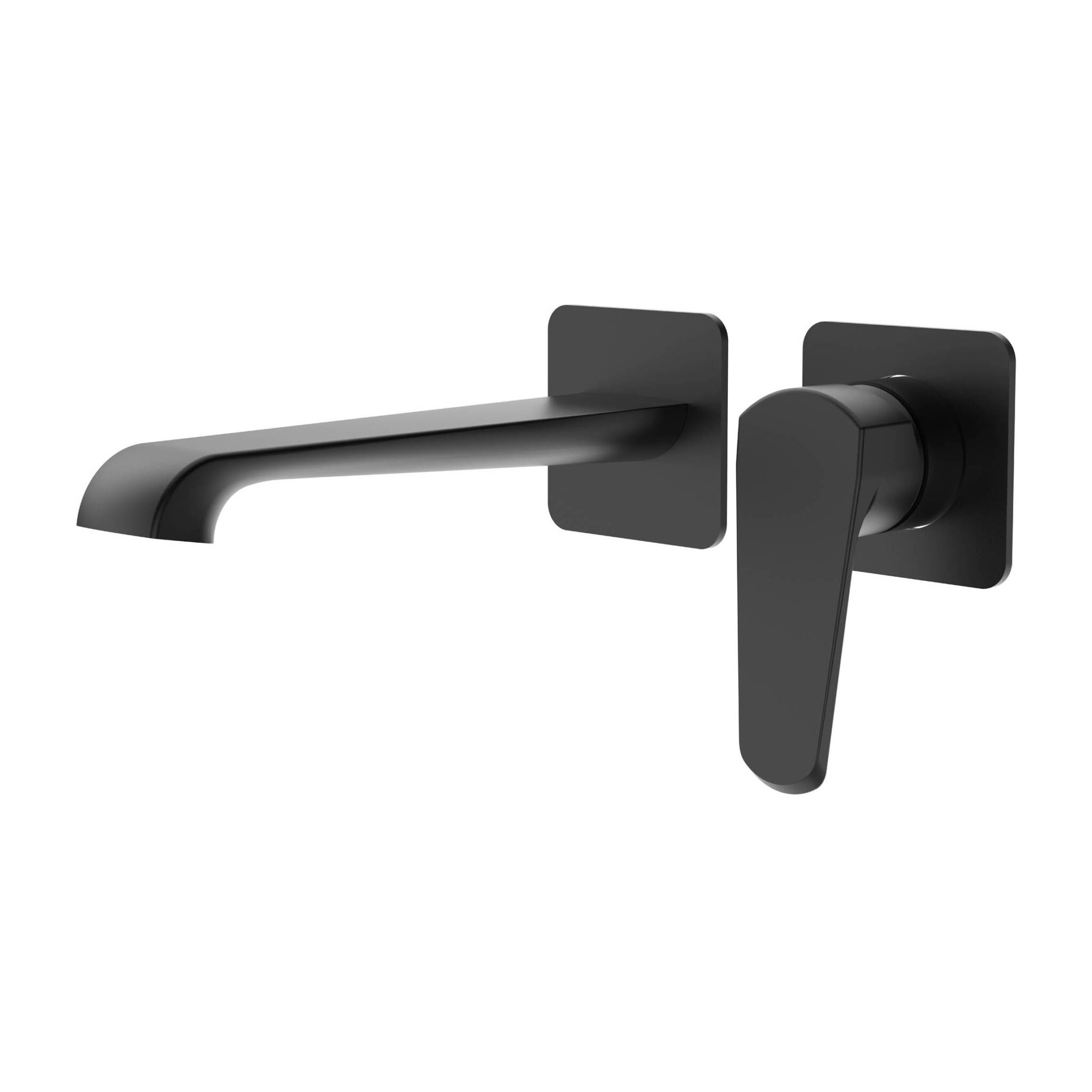 Scudo Montana Wall Mounted Bath Mixer – Matt Black