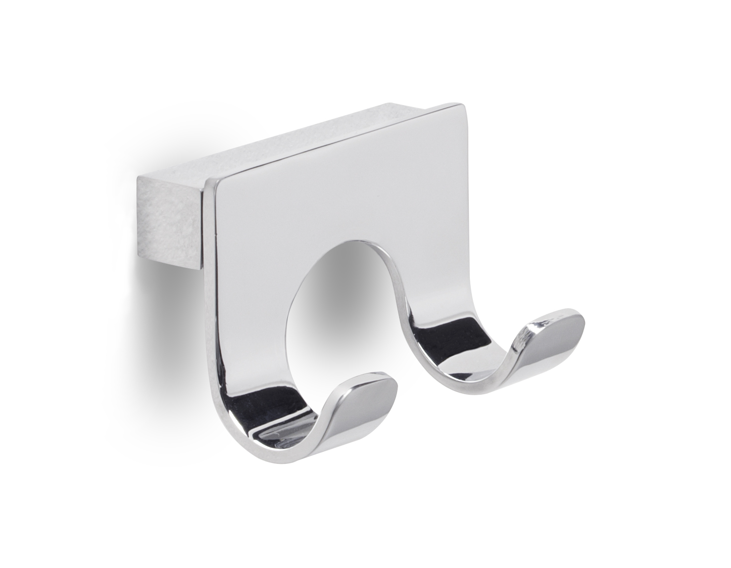 Halo Double Robe Hook - Chrome - Get My Taps