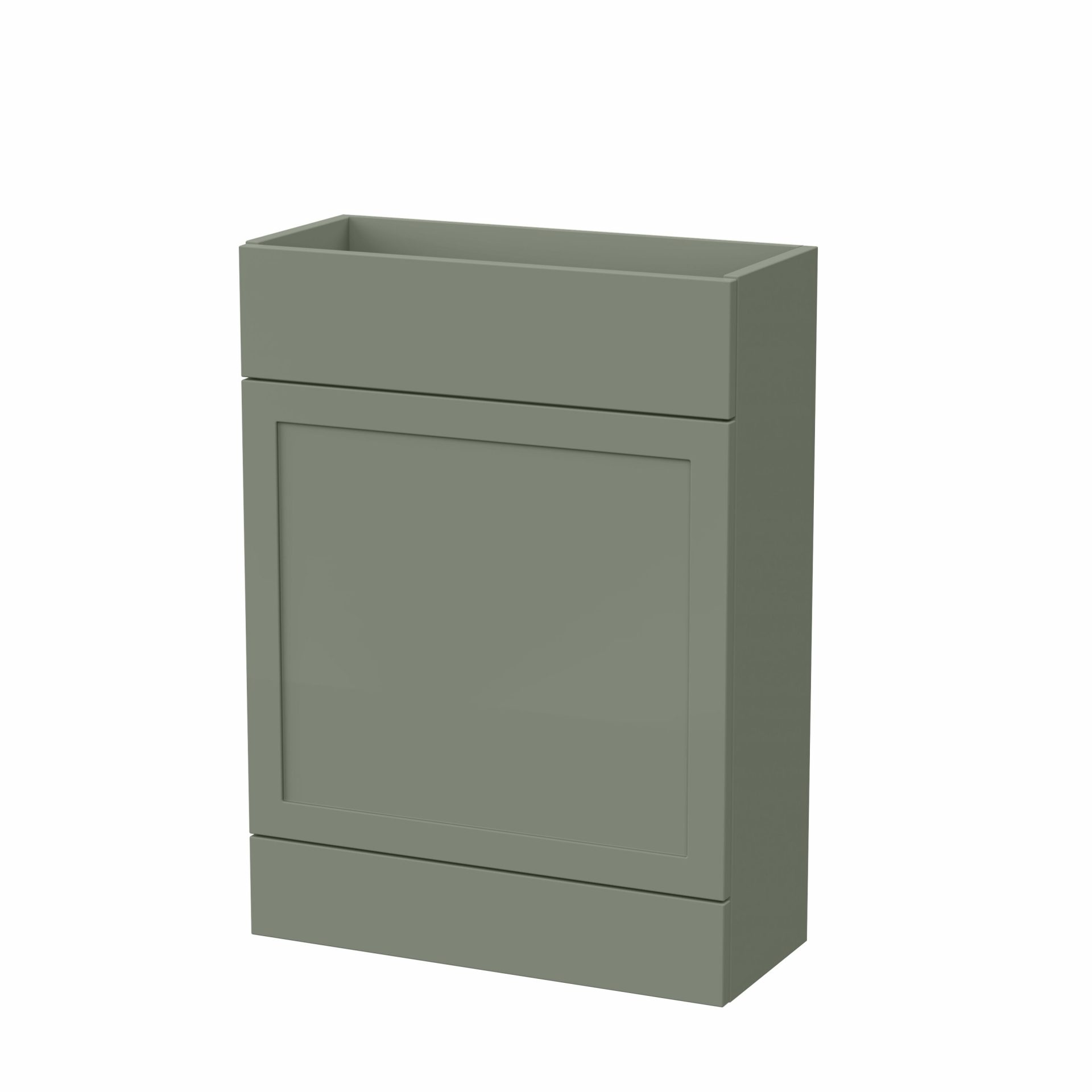 Nuie Lux Fable 600mm Slim Floorstanding WC Unit – Fern Green