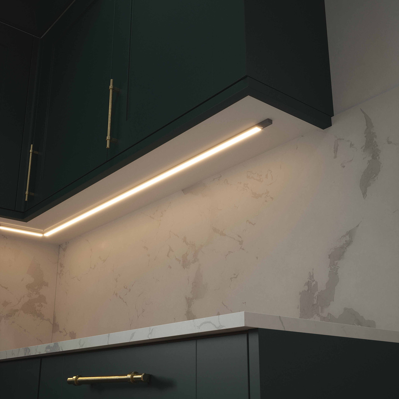 Sycamore 24V Modex Exa Cut-Anywhere LED Strip in Surface Profile