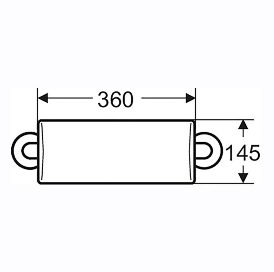 Armitage Shanks Contour 21 Back Cushion Support and Clips