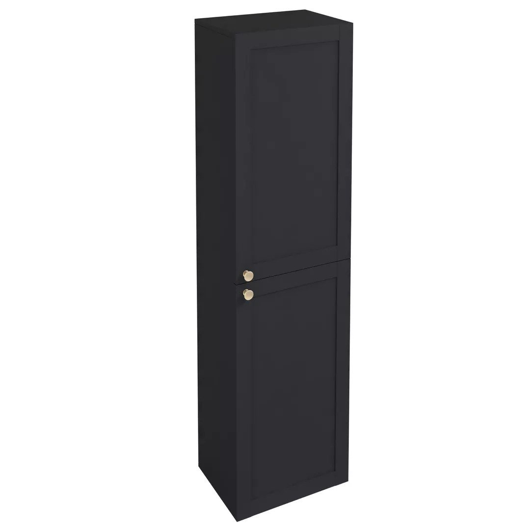 Eastbrook Hardwick 2 Door Tall Wall Hung Unit – Matt Anthracite