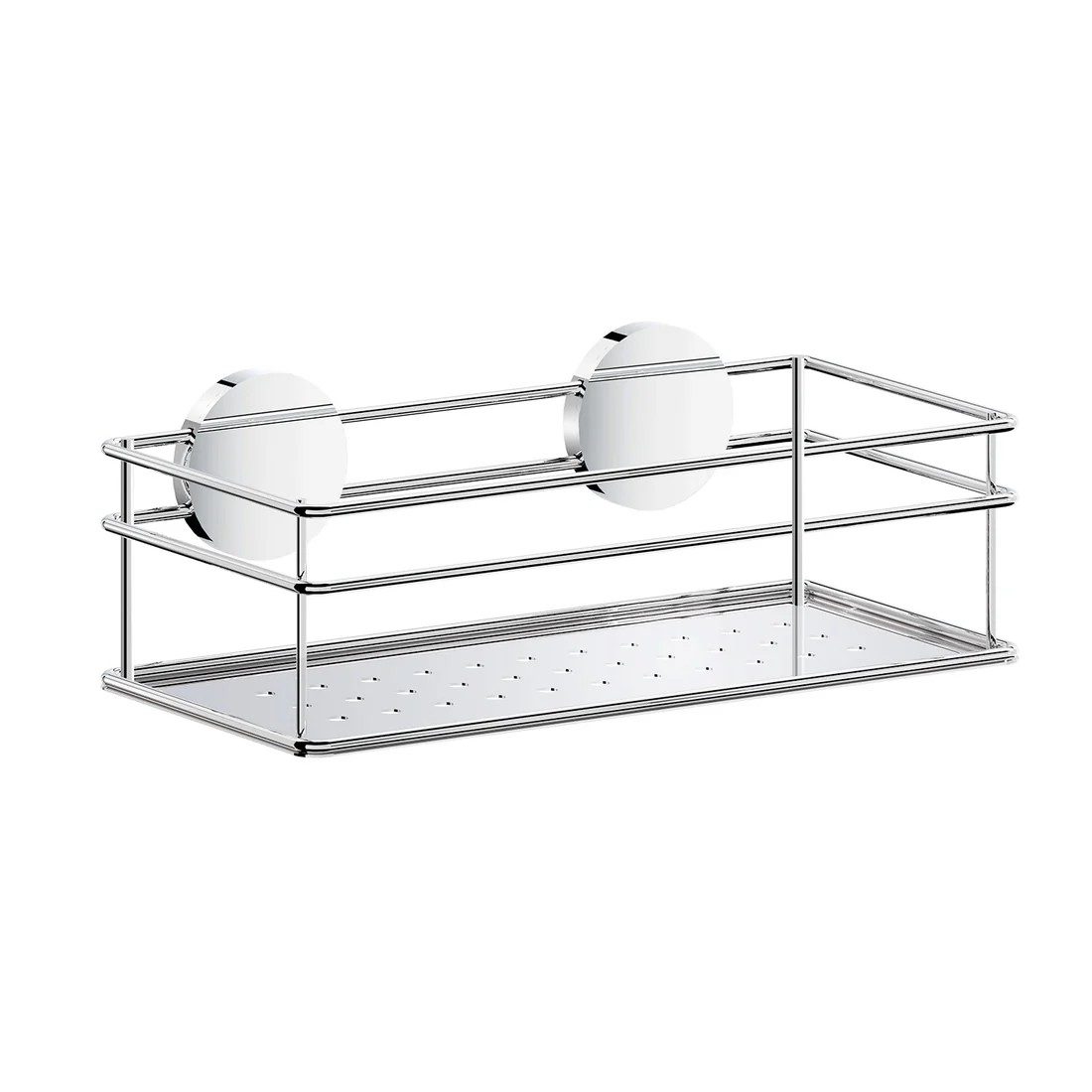 Smedbo Beslagsboden Shower Basket, Self-adhesive – Chrome