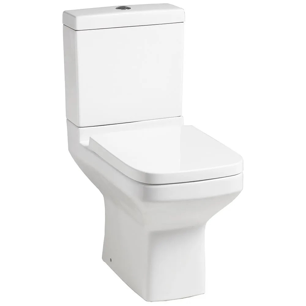 Qualitex Nevada Close Coupled WC & Soft Close Seat