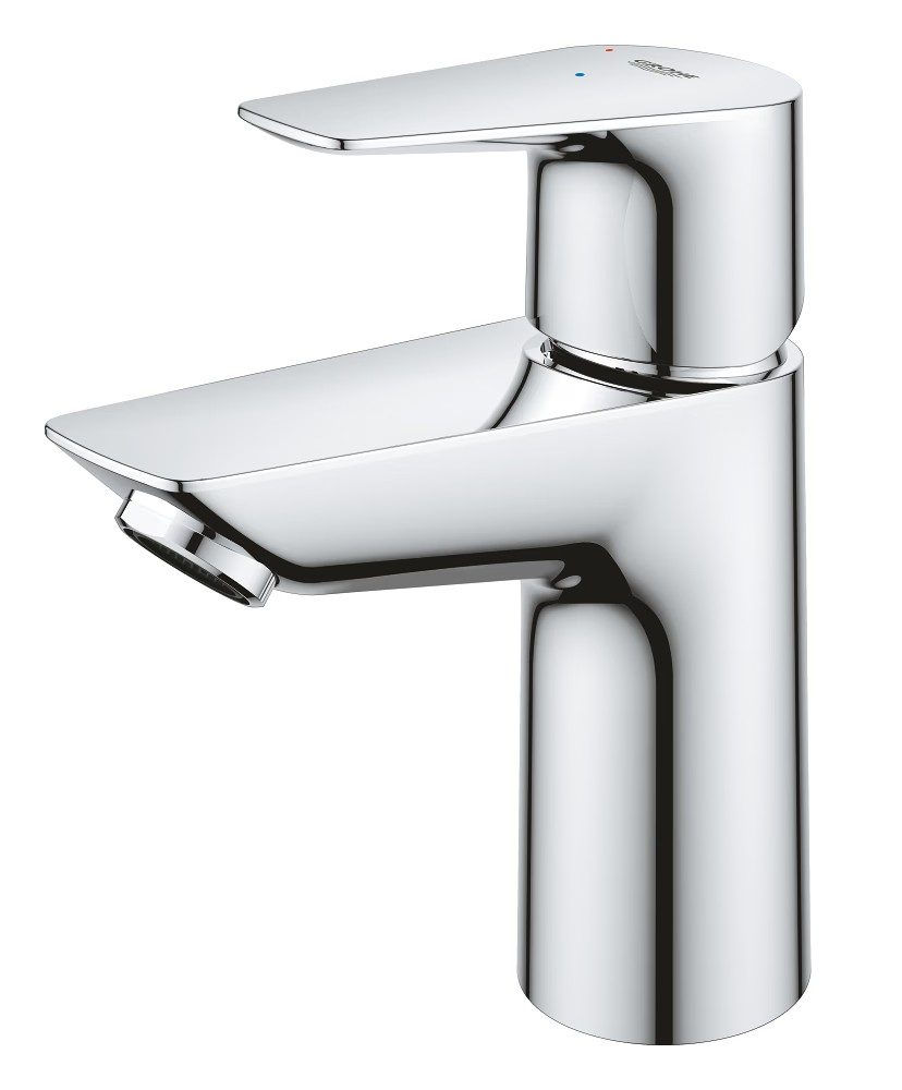 Grohe BauEdge Basin Mixer with Waste – Chrome