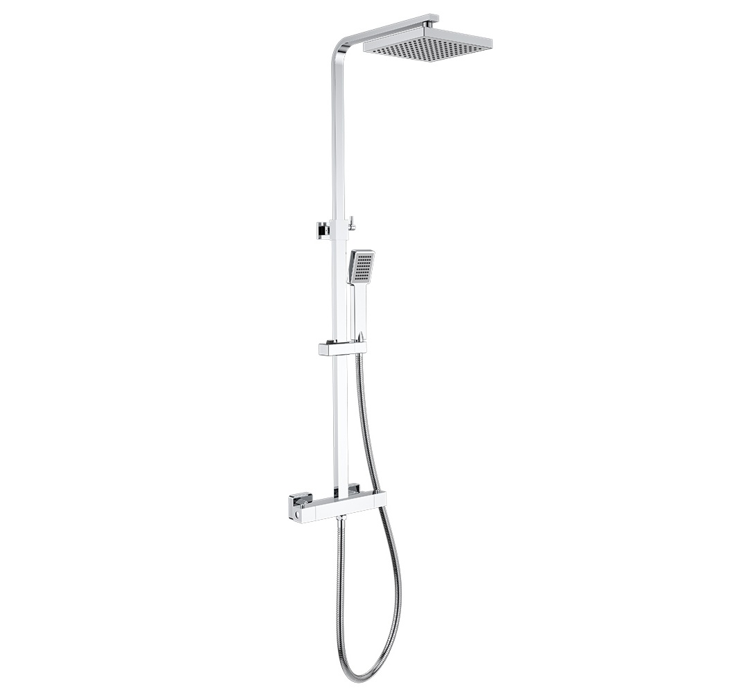 Sonas Select Strata Square Thermostatic Shower – Chrome