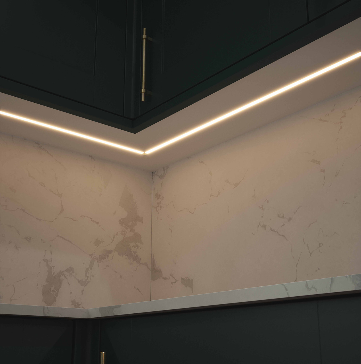 Sycamore 24V Modex Intra Cut-Anywhere LED Strip in Recessed Profile