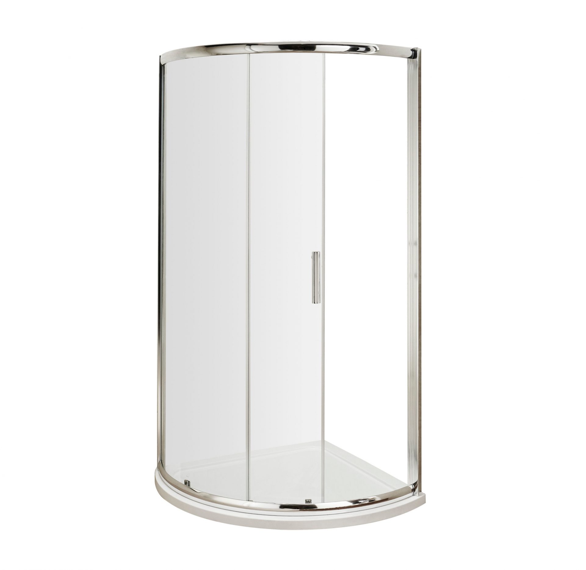 Hudson Reed Pacific 860mm Single Entry Quadrant Shower Enclosure – 6mm Glass – Chrome