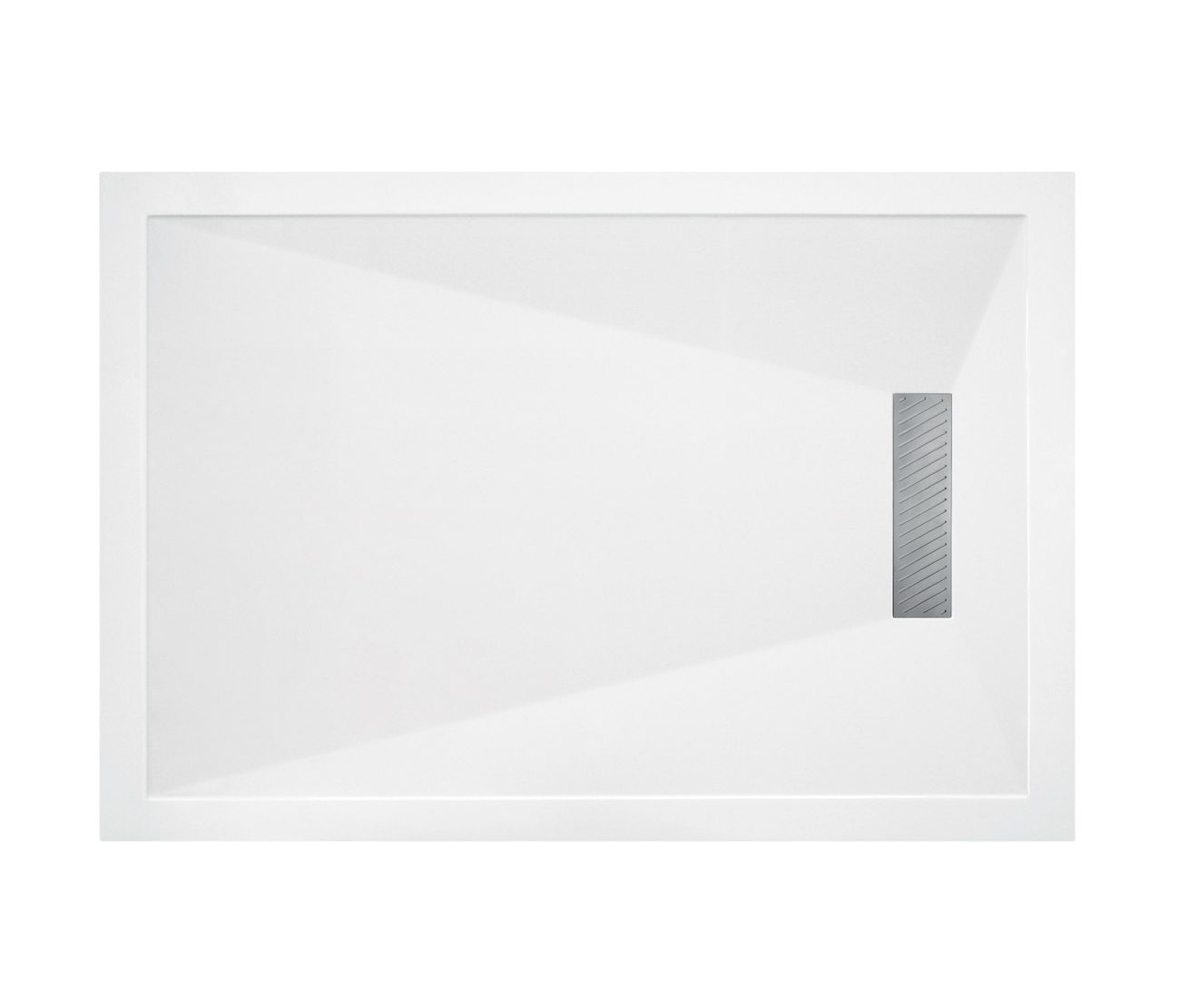 MyBathrooms Optimum 25mm Linear Slim Rectangular Tray & Waste