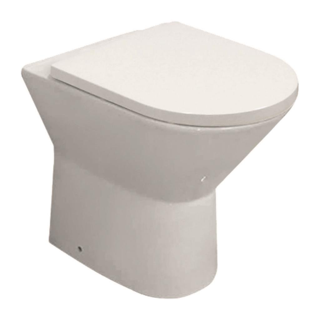 Eastbrook Croxley Eco Vortex Comfort Height Back To Wall Pan & Soft Close Seat