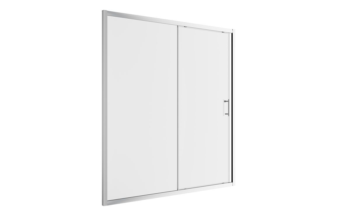 MyBathrooms Optimum Original Sliding Door Shower Enclosure – Chrome