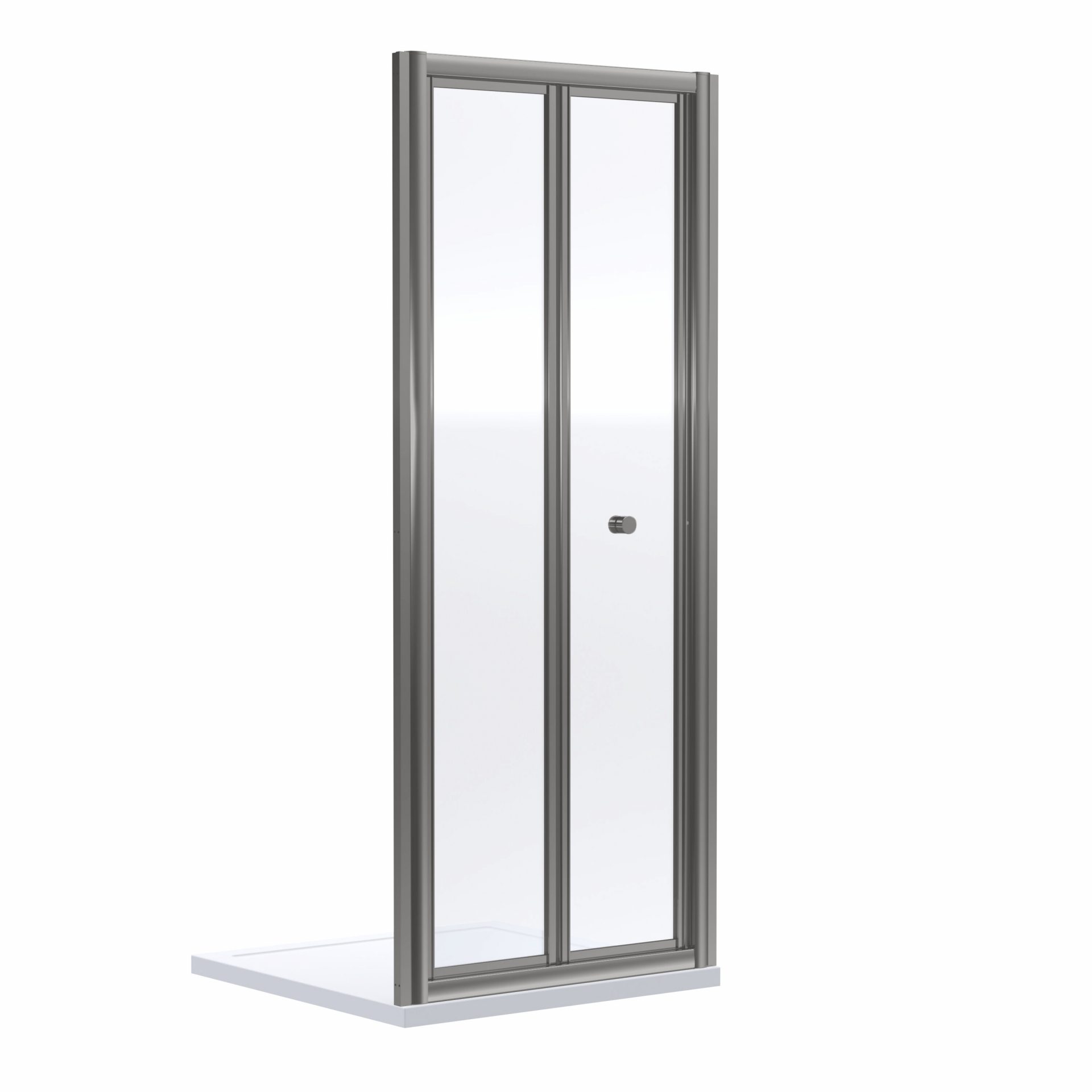 Nuie Rene 4mm Bifold Shower Enclosures – Brushed Pewter