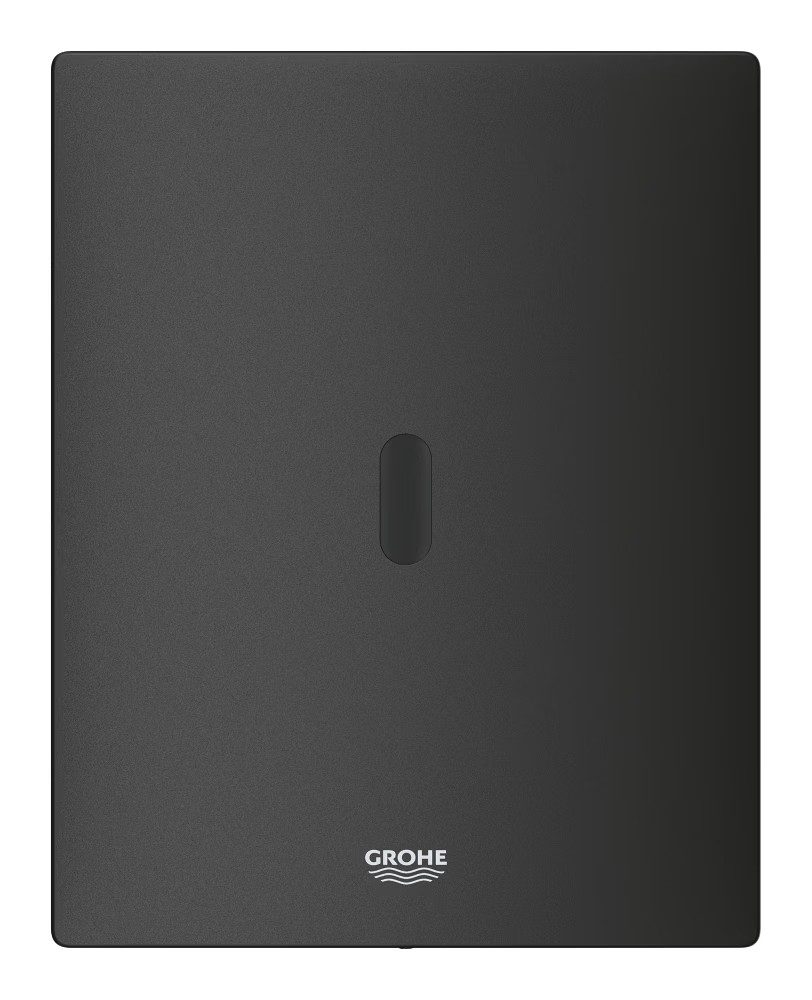 Grohe Tectron Bau E Infra-red Electronic Flush Plate – Phantom Black