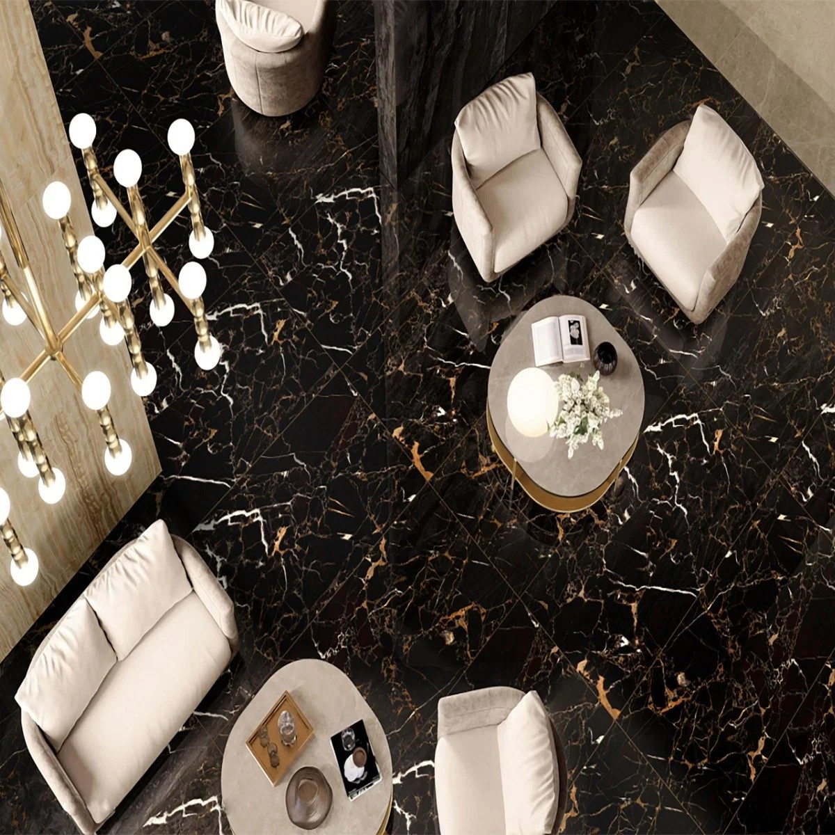 Golden Bordeaux Tile 60X120