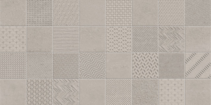 Stoneage Grey Decor Matt 600x300mm