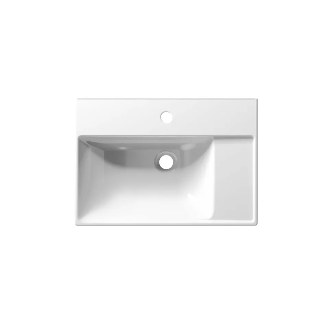 Roper Rhodes Faber 600mm 2 Drawer Wall Hung Unit & Basin – Matt White